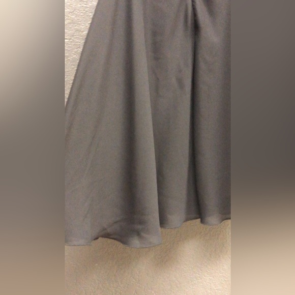 Solid Black No Shoulder Dress - Picture 6 of 6